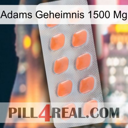 Adams Secret 1500 Mg 26
